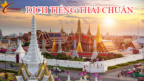 dịch tiếng Thái- dịch thuật StarWorld