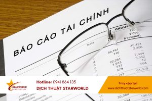 Dịch thuật báo cáo tài chính tại HCM