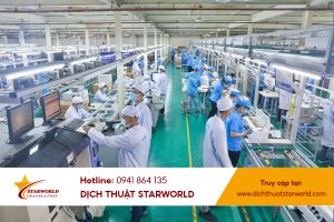 dịch thuật tài liệu kỹ thuật sản xuất chuyên nghiệp