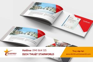 dịch thuật tờ rơi, brochure, catalogue giá rẻ