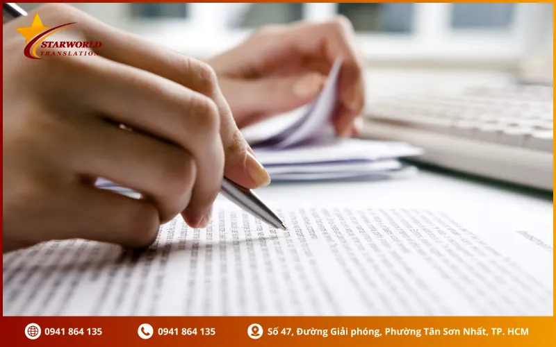 Quy trình dịch tài liệu lấy ngay tại StarWorld