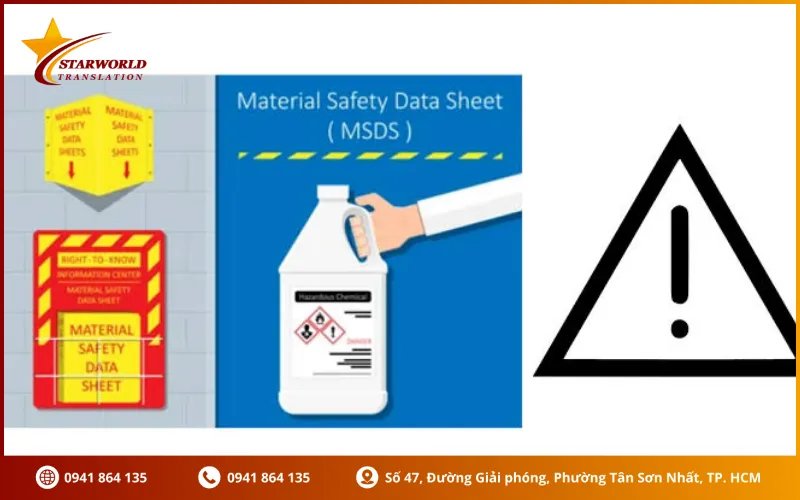 Dịch thuật msds hóa chất là gì?