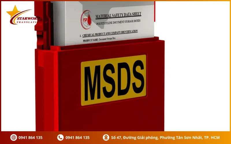 Những rủi ro khi dịch thuật msds hóa chất