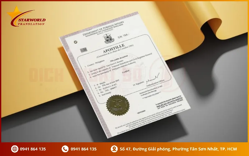 Lợi ích của chứng nhận Apostille