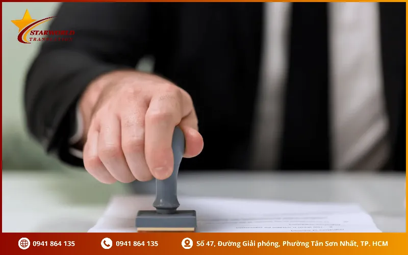 Quy trình làm thủ tục Apostille