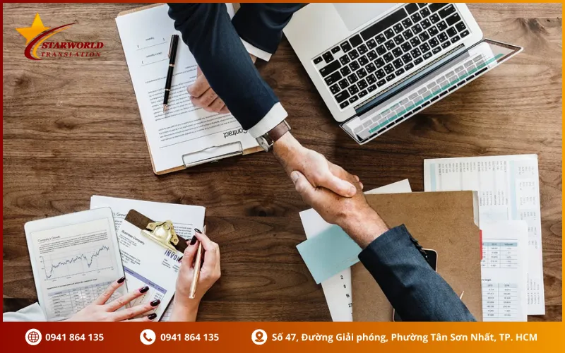Dịch vụ dịch thuật công chứng điều lệ chuyên nghiệp