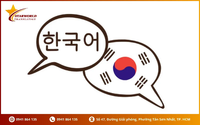 Các dịch vụ dịch thuật tiếng Hàn phổ biến hiện nay